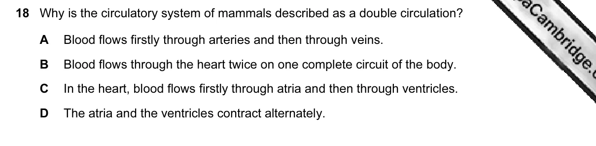 Question 18, March 2015, 0610 Paper 12