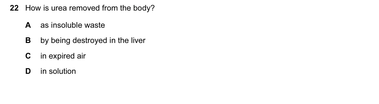 Question 22, March 2015, 0610 Paper 12