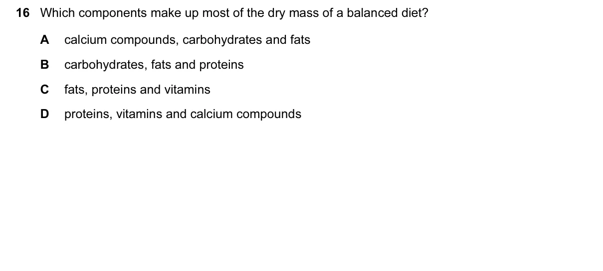 Question 16, June 2015, 0610 Paper 11