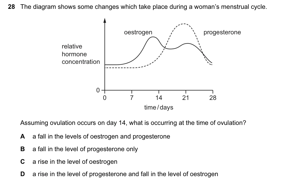 Question 28, June 2015, 0610 Paper 11