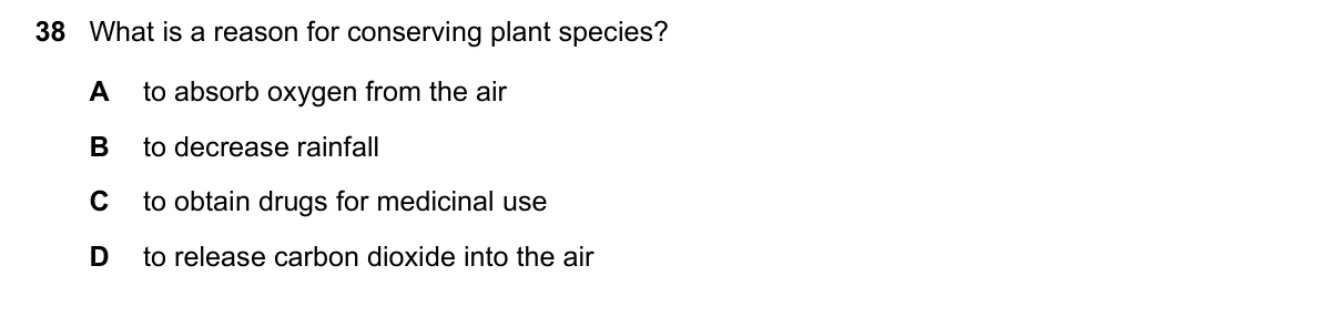 Question 38, November 2015, 0610 Paper 11