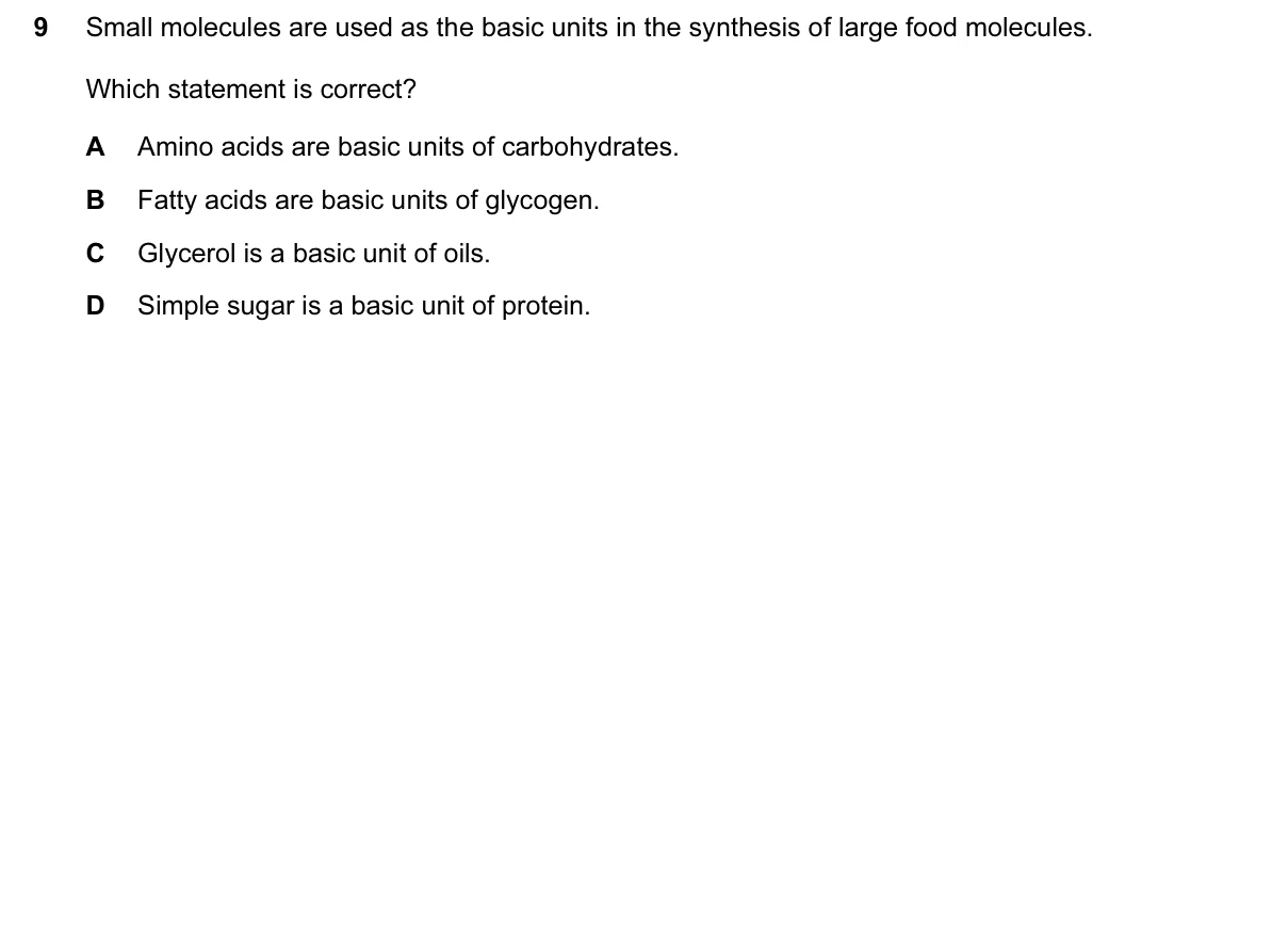Question 9, June 2016, 0610 Paper 11