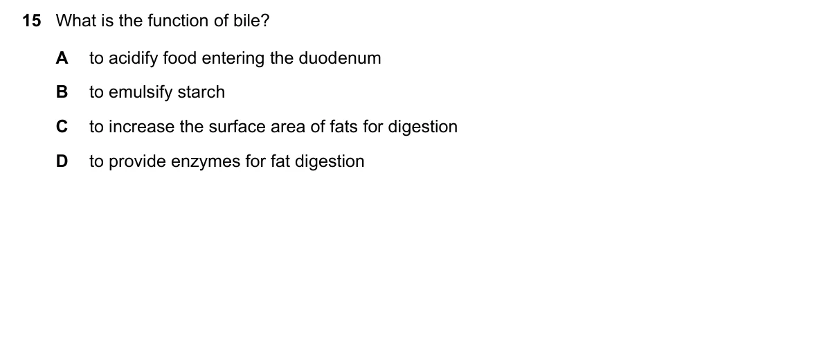Question 15, June 2016, 0610 Paper 21