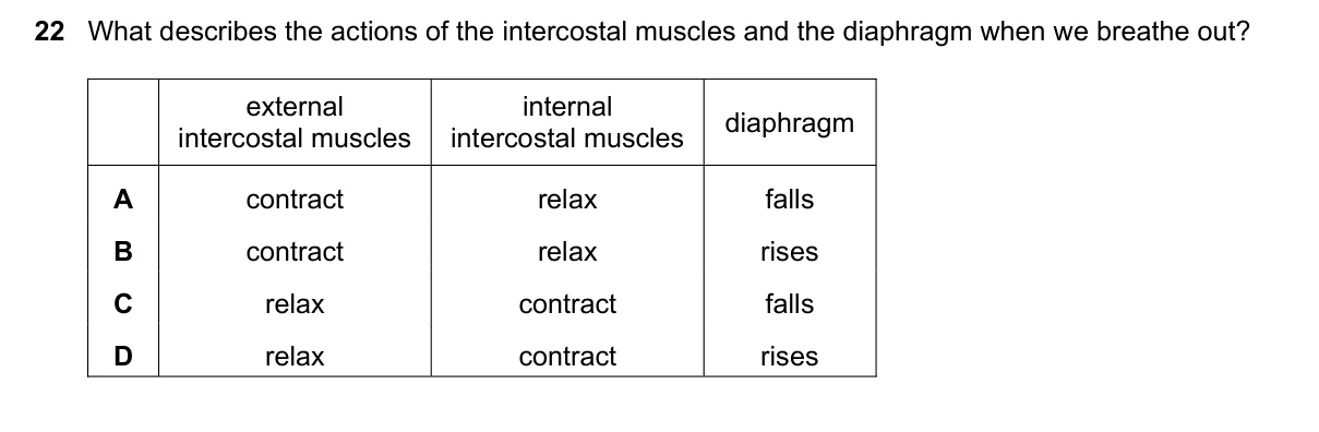 Question 22, June 2016, 0610 Paper 21