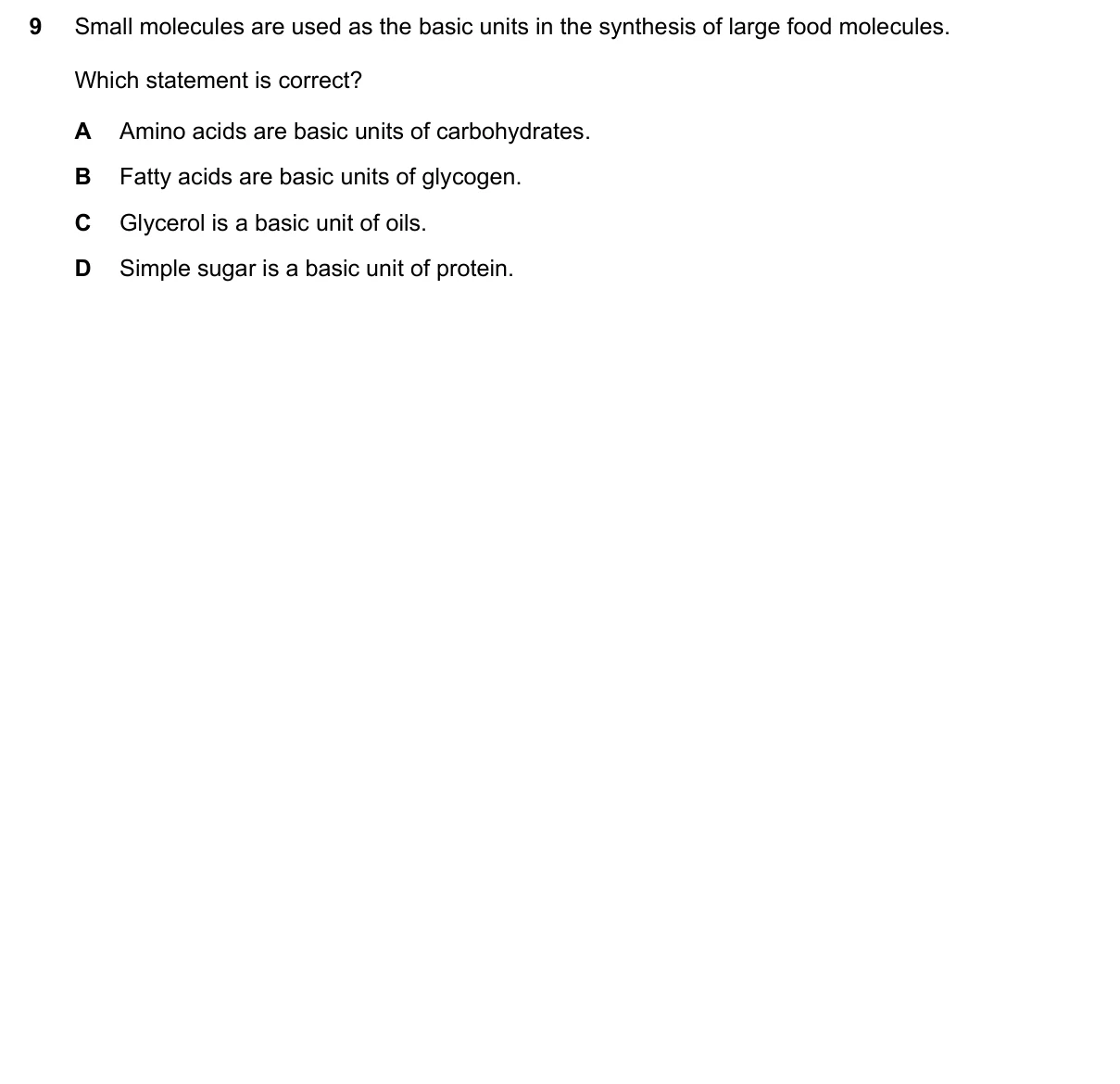Question 9, June 2016, 0610 Paper 21