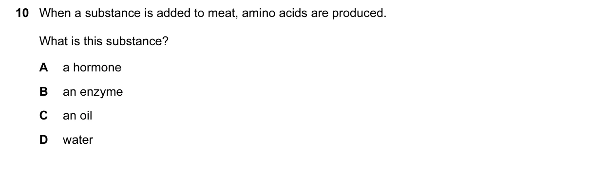 Question 10, June 2016, 0610 Paper 12