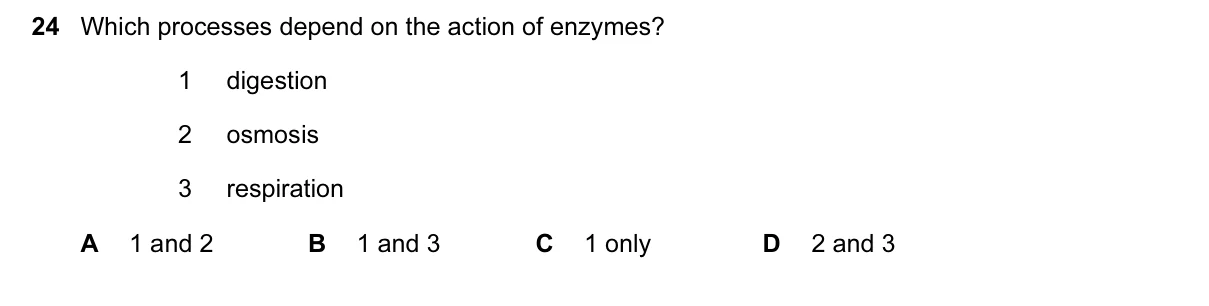 Question 24, June 2016, 0610 Paper 12