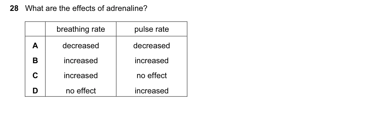 Question 28, June 2016, 0610 Paper 12