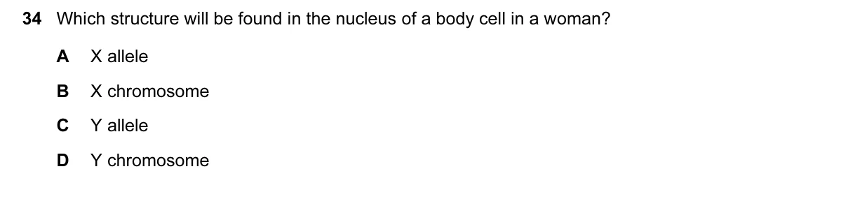 Question 34, June 2016, 0610 Paper 12