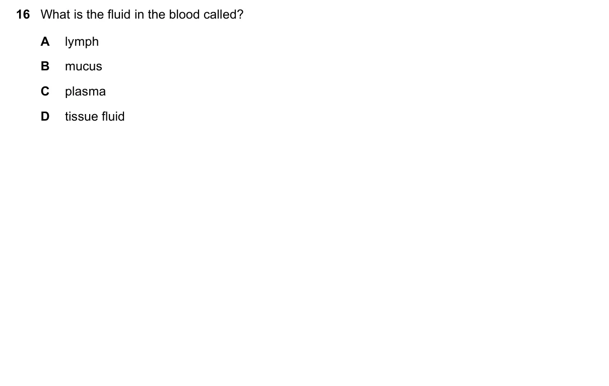 Question 16, June 2016, 0610 Paper 22