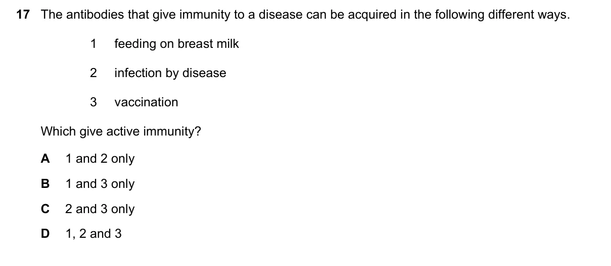Question 17, June 2016, 0610 Paper 22