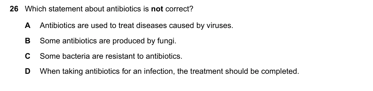 Question 26, June 2016, 0610 Paper 22