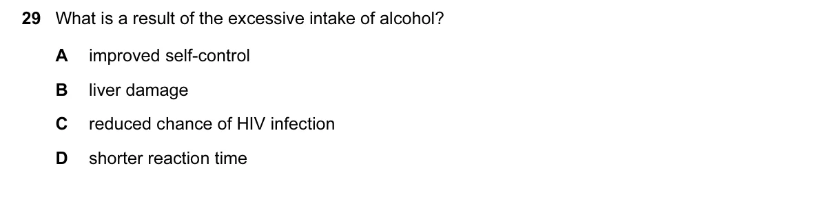 Question 29, June 2016, 0610 Paper 13