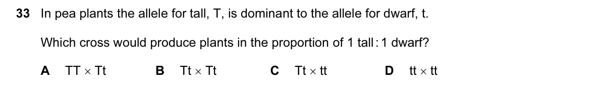 Question 33, June 2016, 0610 Paper 13