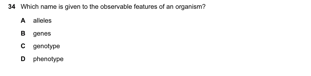Question 34, June 2016, 0610 Paper 13