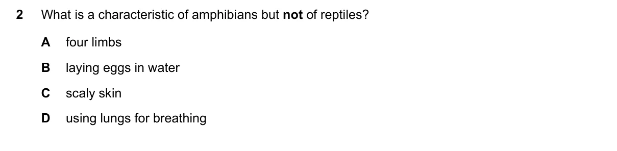 Question 2, November 2016, 0610 Paper 11