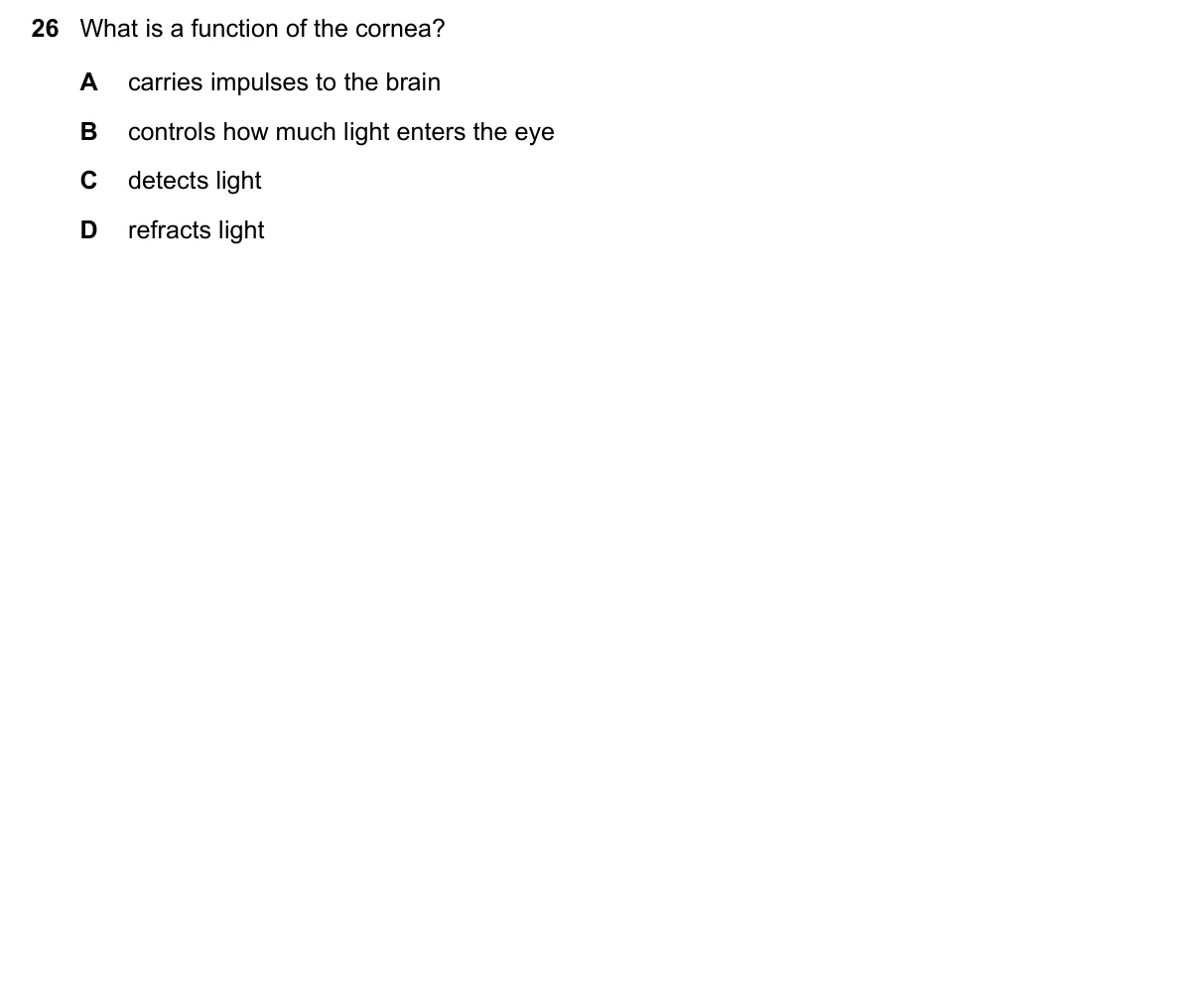 Question 26, November 2016, 0610 Paper 12