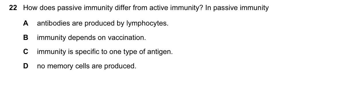 Question 22, November 2016, 0610 Paper 22