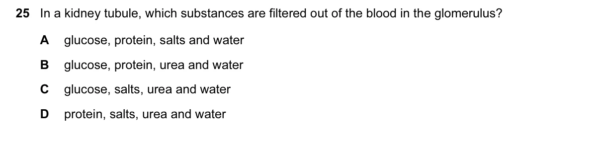 Question 25, November 2016, 0610 Paper 22