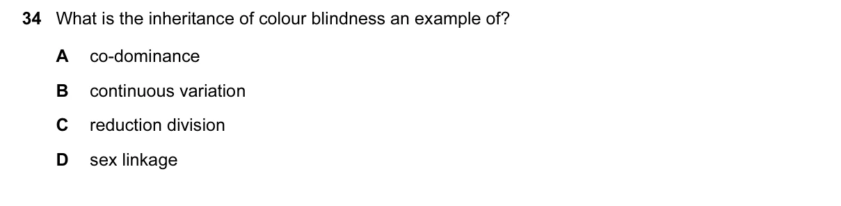 Question 34, November 2016, 0610 Paper 22