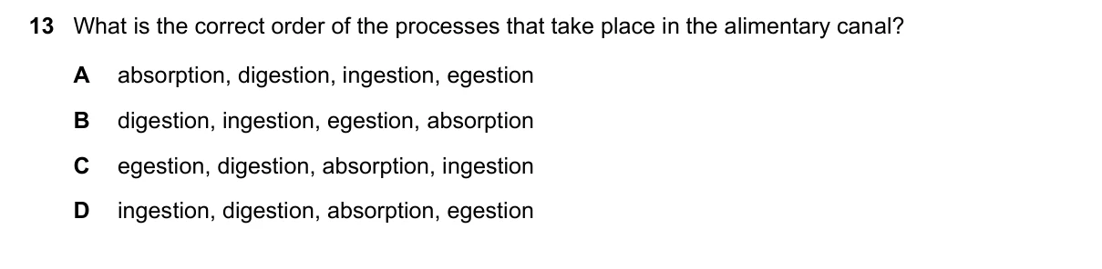 Question 13, November 2016, 0610 Paper 13