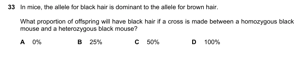 Question 33, November 2016, 0610 Paper 13