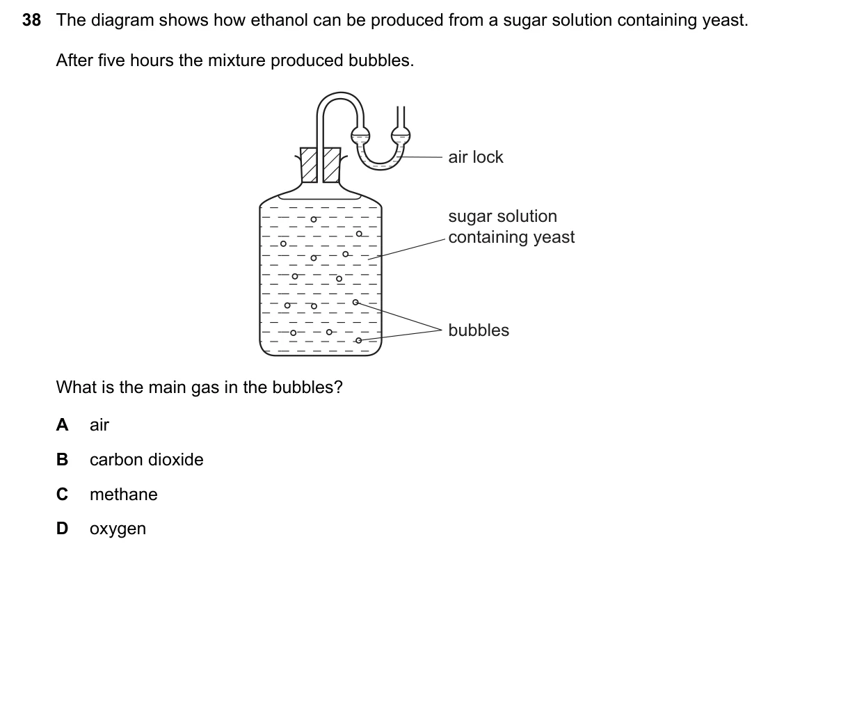 Question 38, November 2016, 0610 Paper 13
