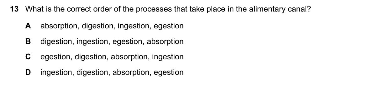 Question 13, November 2016, 0610 Paper 23
