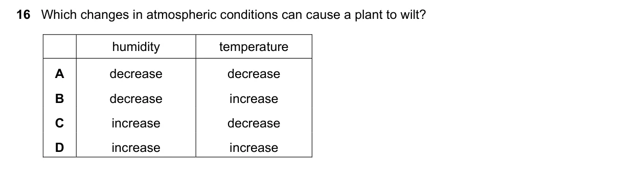 Question 16, November 2016, 0610 Paper 23