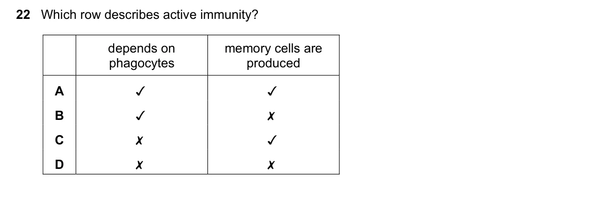 Question 22, November 2016, 0610 Paper 23