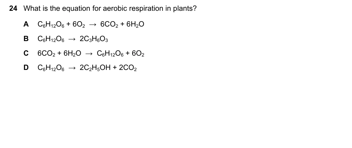 Question 24, November 2016, 0610 Paper 23