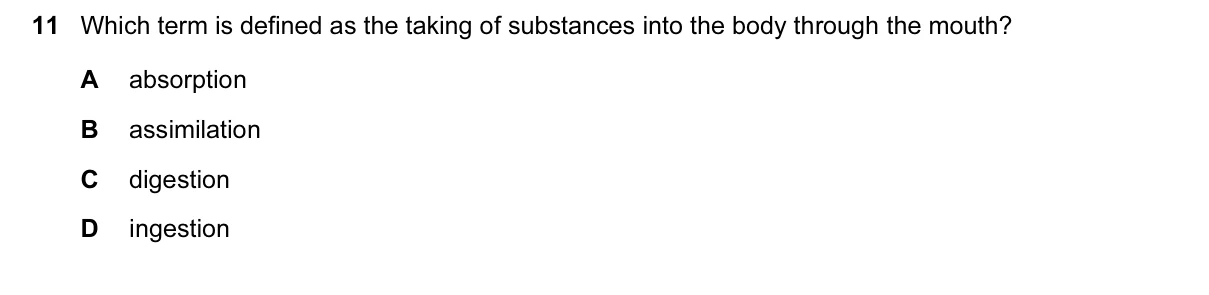Question 11, March 2017, 0610 Paper 12