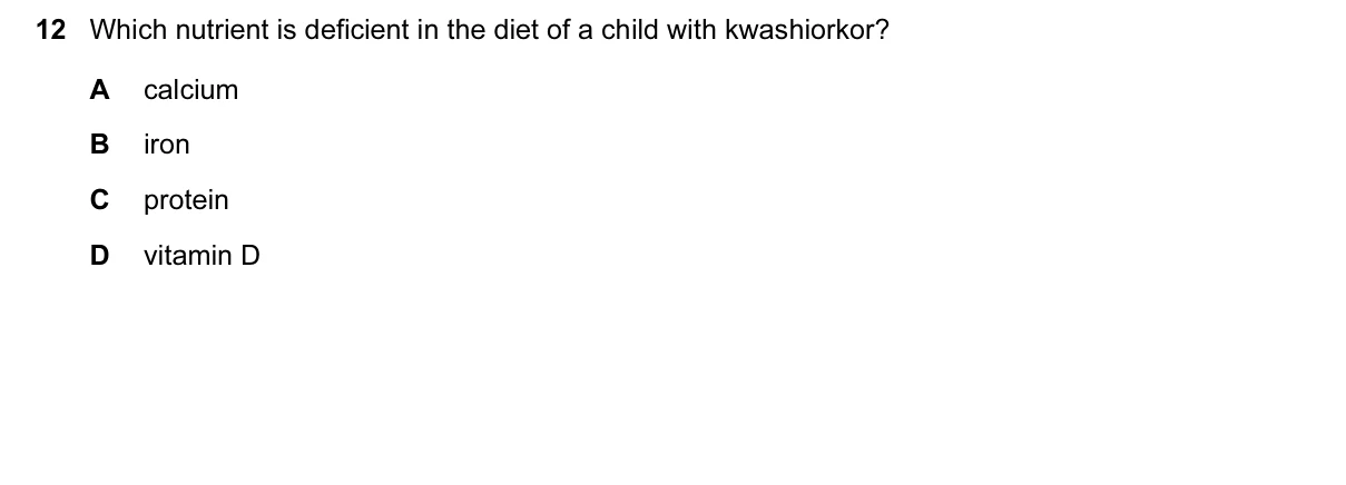Question 12, March 2017, 0610 Paper 22