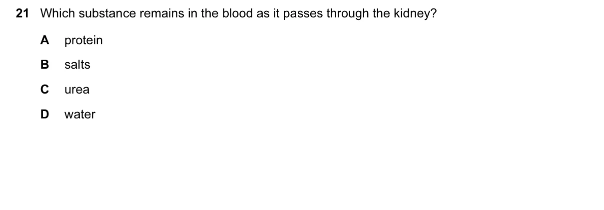 Question 21, March 2017, 0610 Paper 22