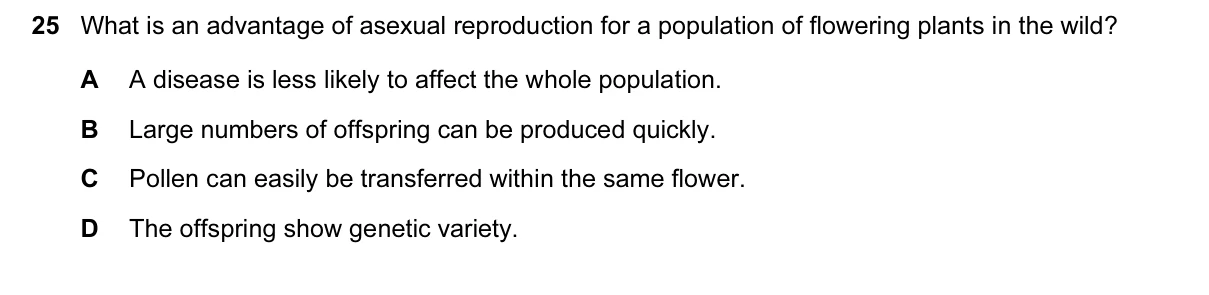 Question 25, March 2017, 0610 Paper 22