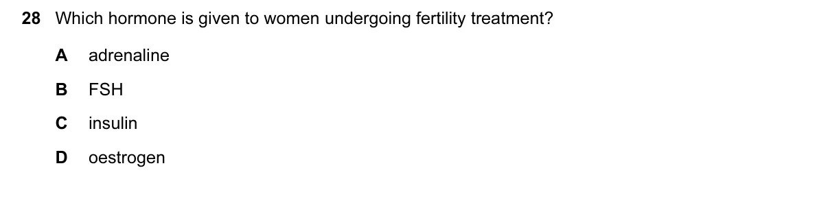 Question 28, March 2017, 0610 Paper 22