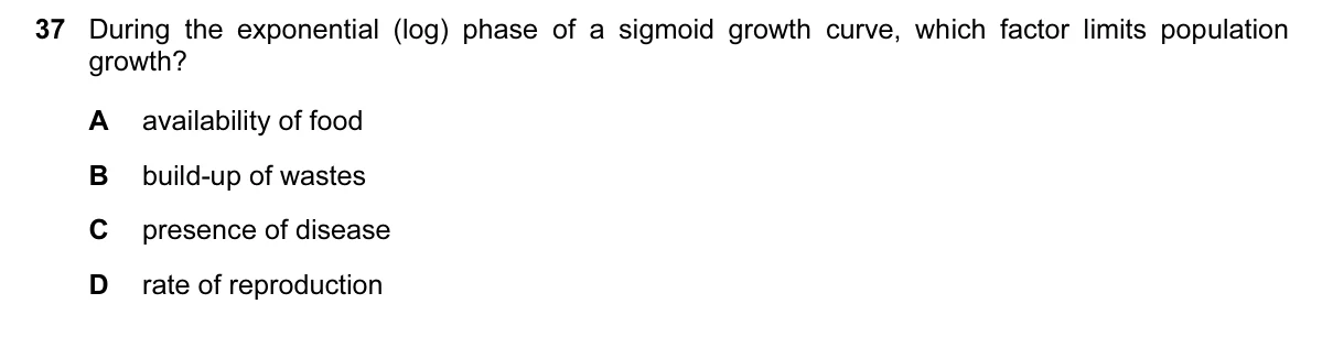 Question 37, March 2017, 0610 Paper 22