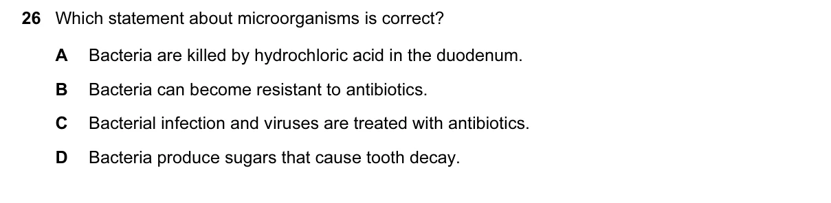 Question 26, June 2017, 0610 Paper 11
