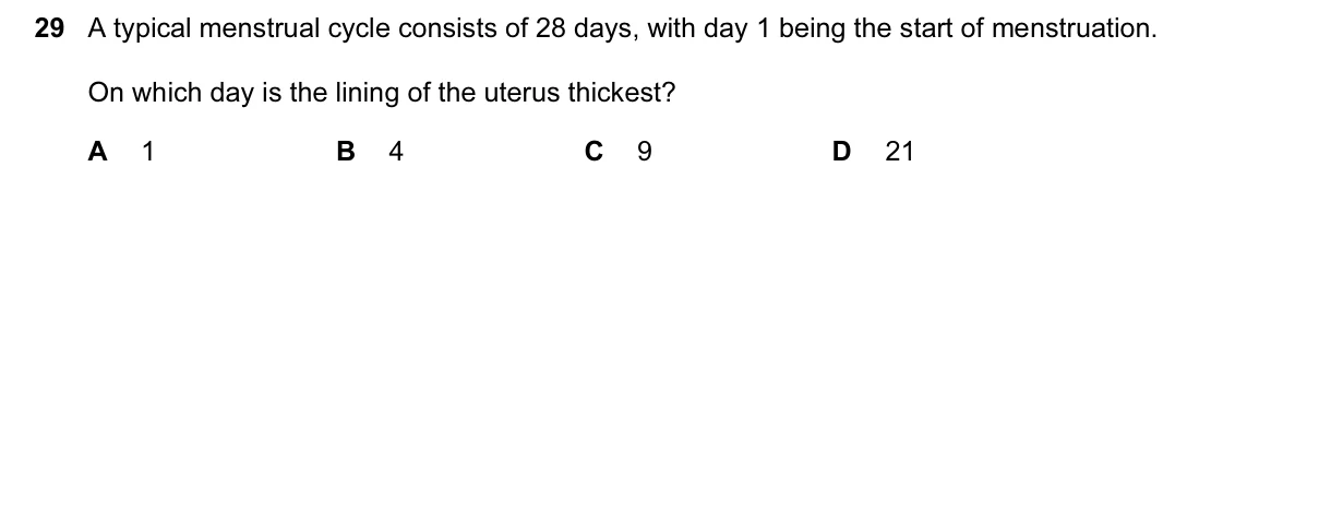 Question 29, June 2017, 0610 Paper 11