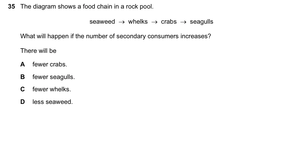 Question 35, June 2017, 0610 Paper 11