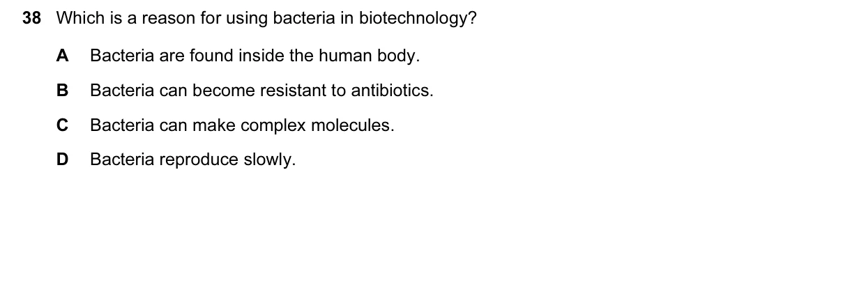 Question 38, June 2017, 0610 Paper 11