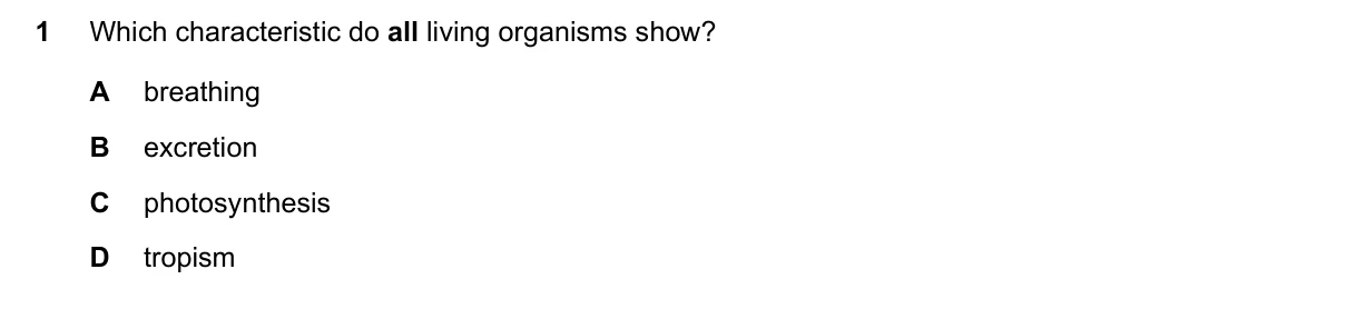 Question 1, June 2017, 0610 Paper 21