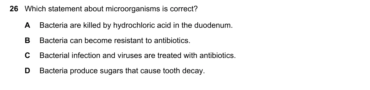 Question 26, June 2017, 0610 Paper 21