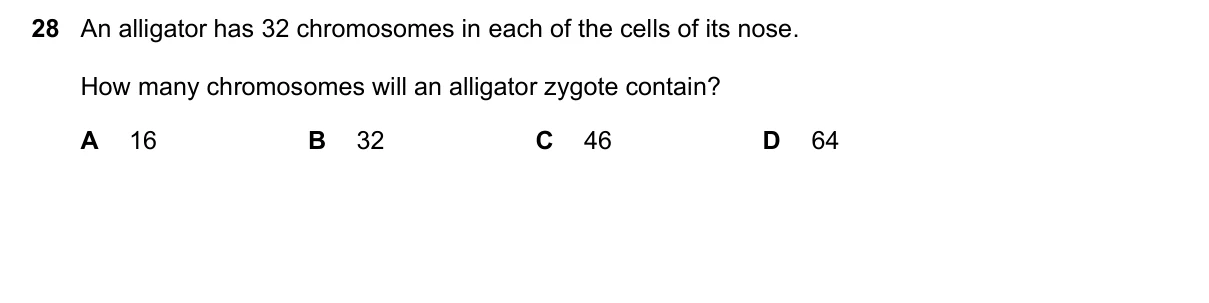 Question 28, June 2017, 0610 Paper 21