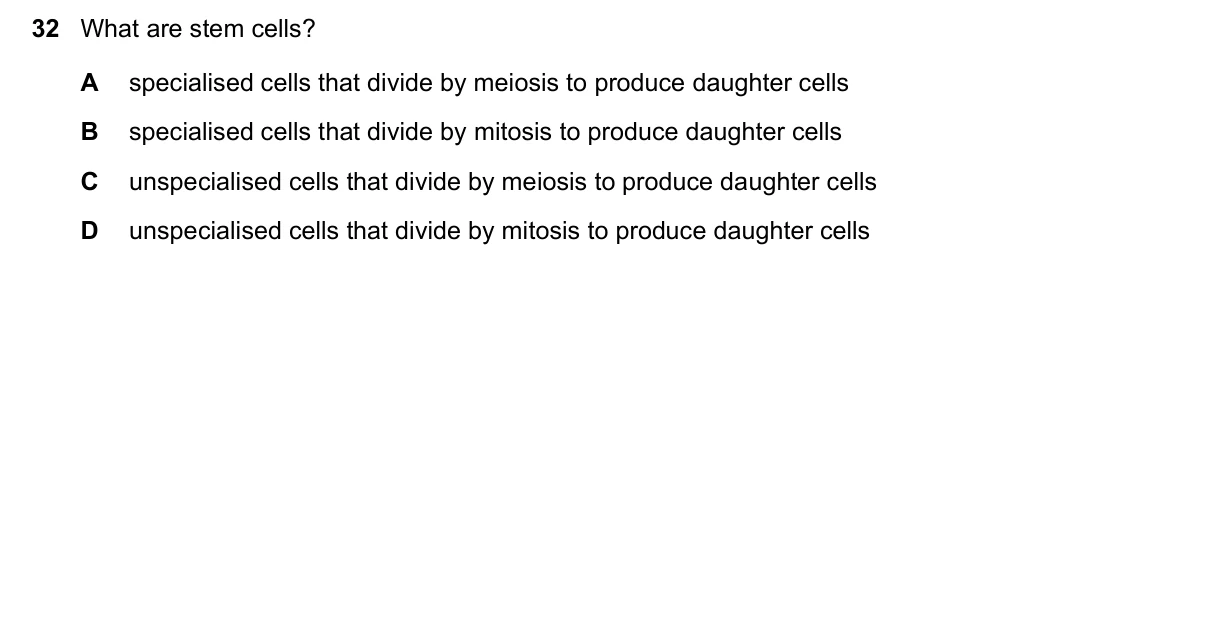 Question 32, June 2017, 0610 Paper 21