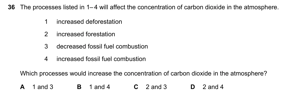 Question 36, June 2017, 0610 Paper 21