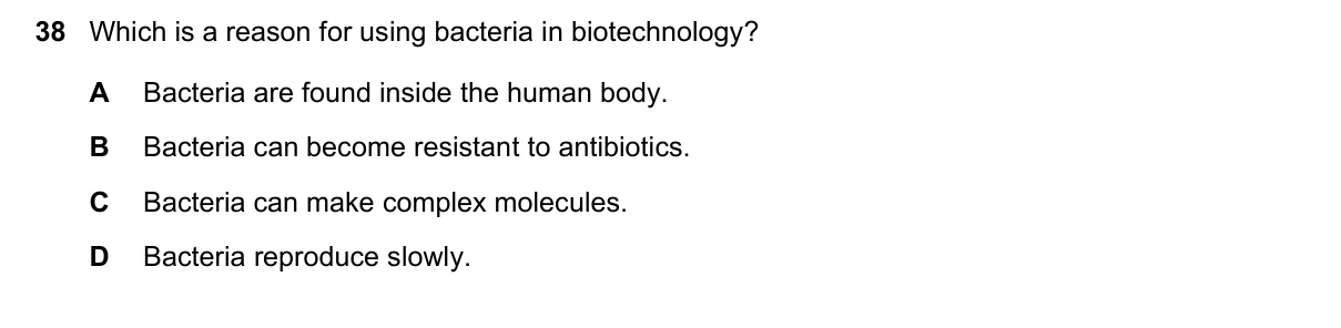 Question 38, June 2017, 0610 Paper 21