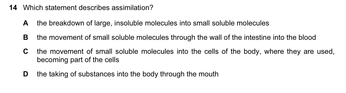 Question 14, June 2017, 0610 Paper 12
