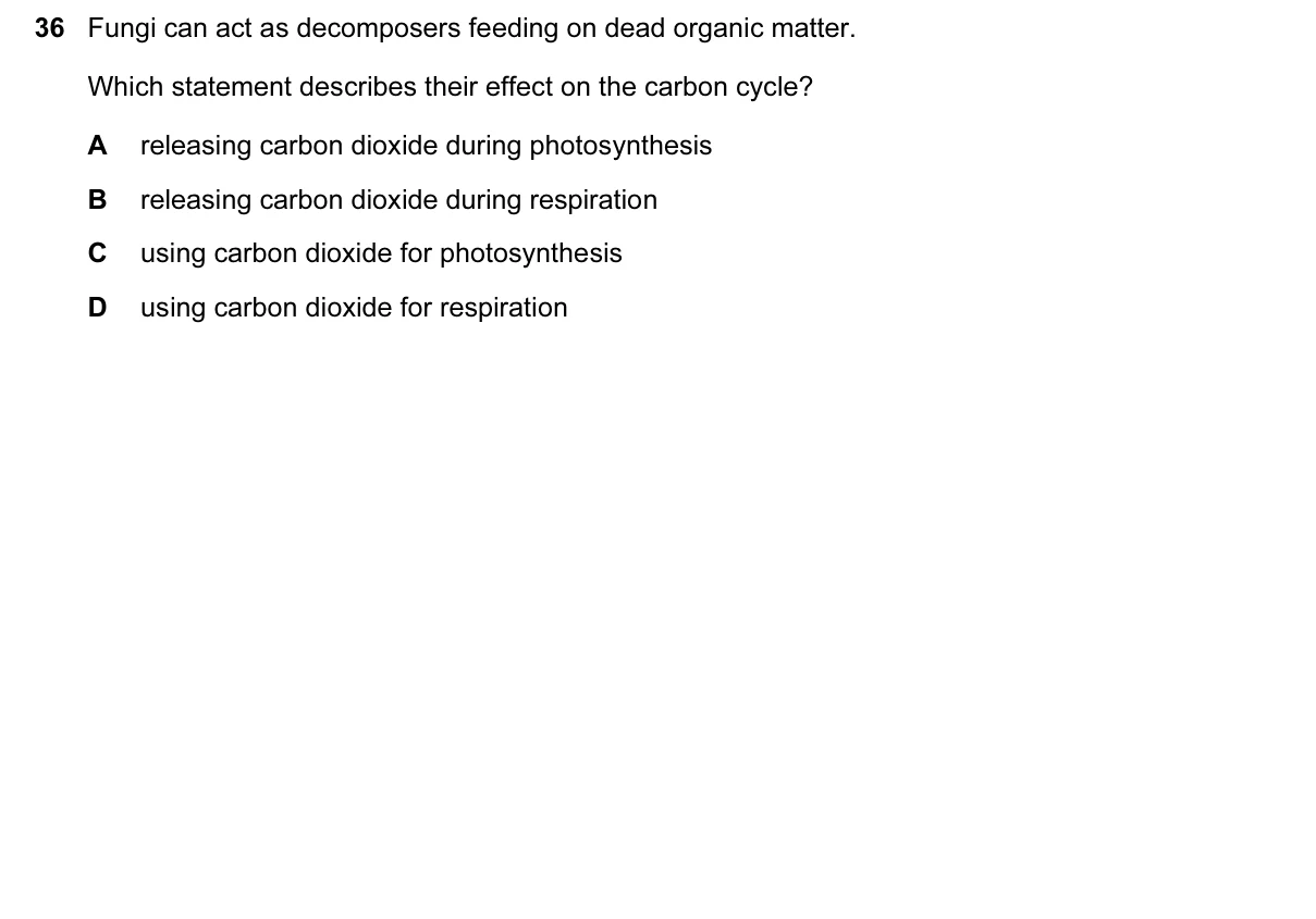Question 36, June 2017, 0610 Paper 12
