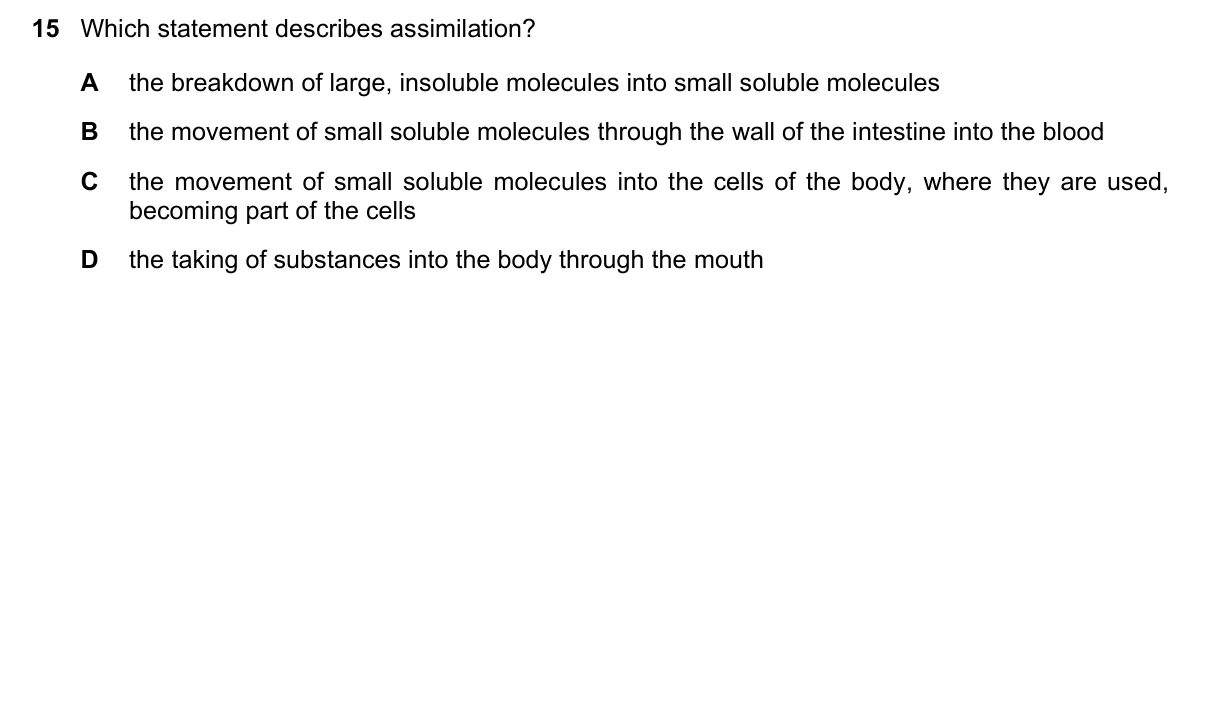 Question 15, June 2017, 0610 Paper 22